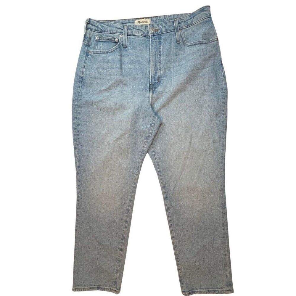 Madewell Light Blue Straight Leg Jeans